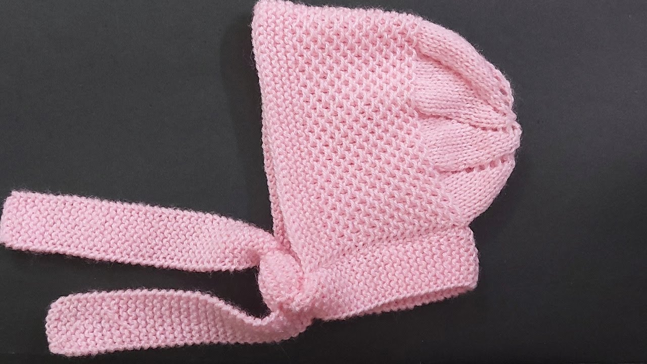 Knitting Baby Cap , Topi Very Easy बच्चों की टोपी की बुनाई