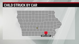 4-year-old airlifted after being hit by SUV in Wapello