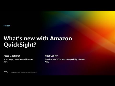 Video: Hoe gebruik ik QuickSight AWS?