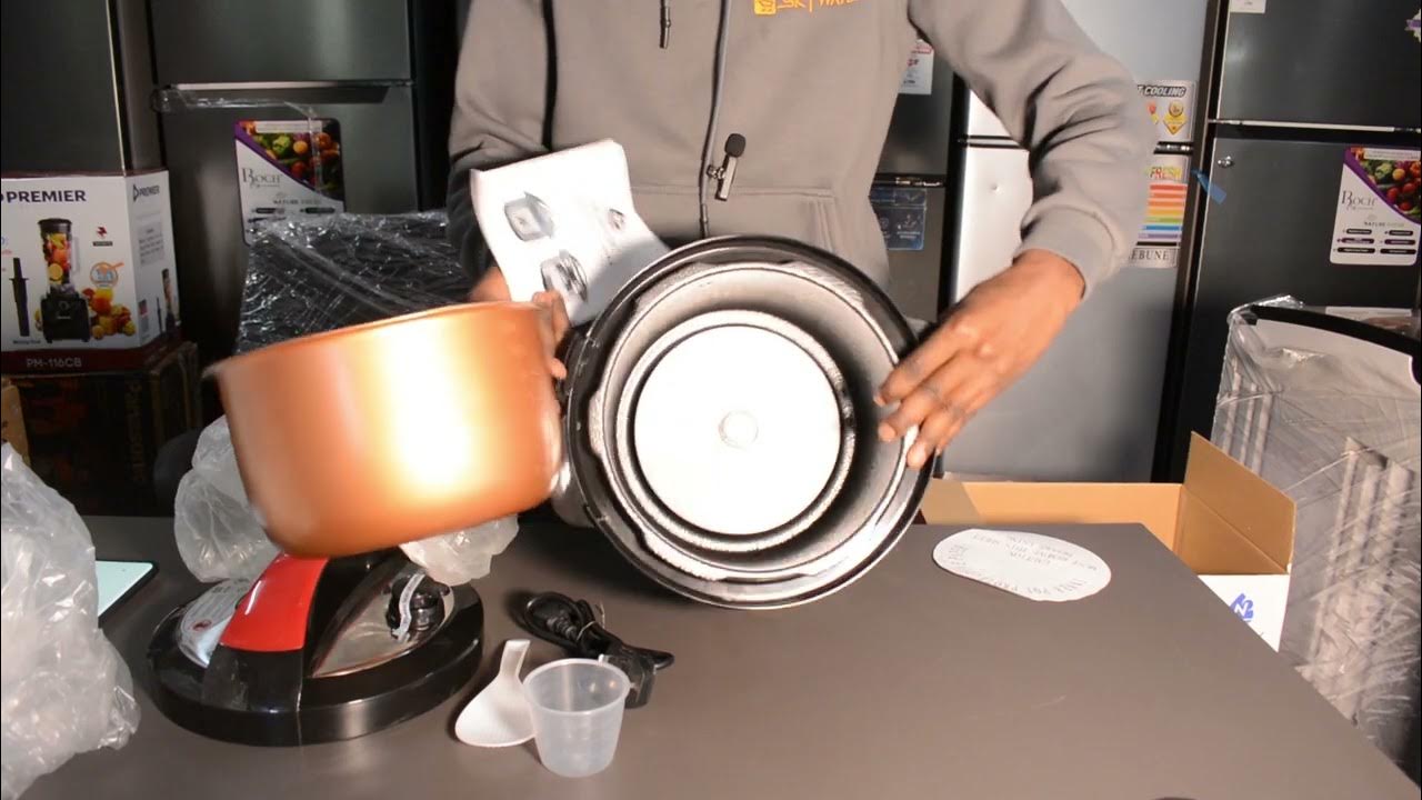 Nunix pressure cooker pc 02 YouTube