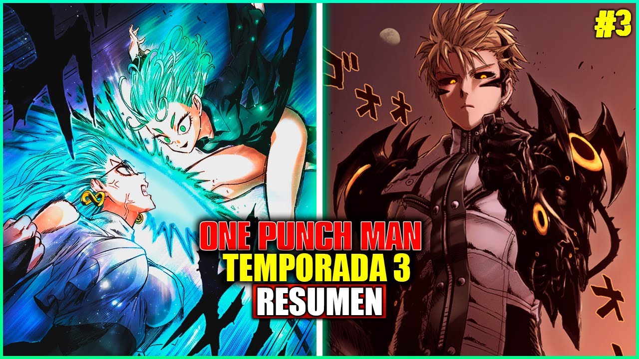 👊ONE PUNCH MAN, Temporada 3 RESUMEN (PARTE 3)