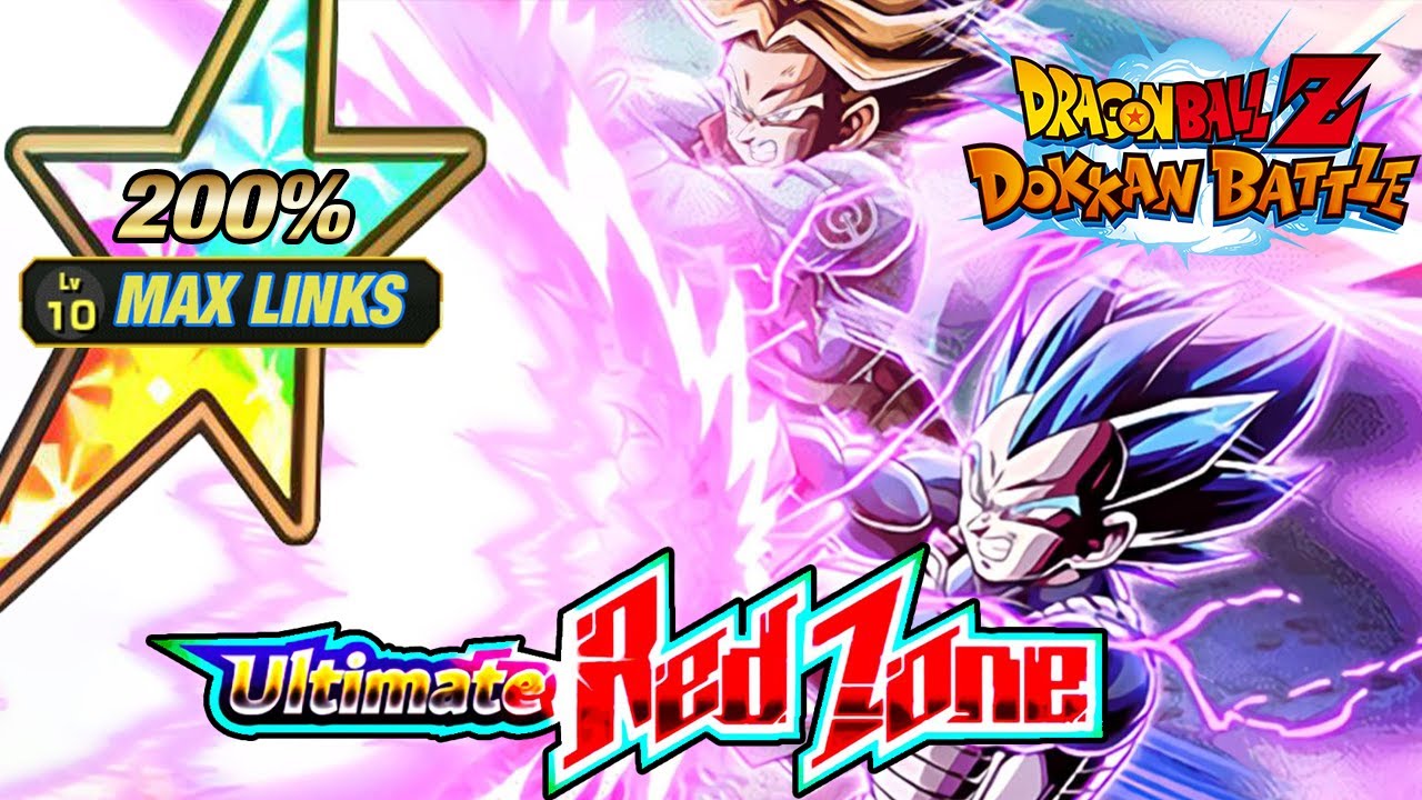 MAX LINKS RAINBOWED LR VEGETA & TRUNKS VS. THE ULTIMATE RED ZONE