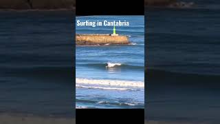 Surfing in Cantabria short