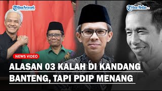 BONGKAR ALASAN Ganjar-Mahfud Kalah di 'Kandang Banteng' Tapi PDIP Menang