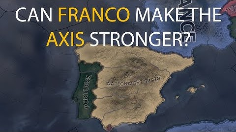 HOI4 Timelapse - What if Spain joined the Axis in WW2?