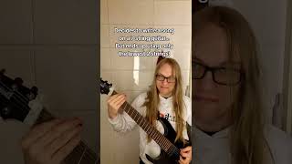 Average extended range guitar player...