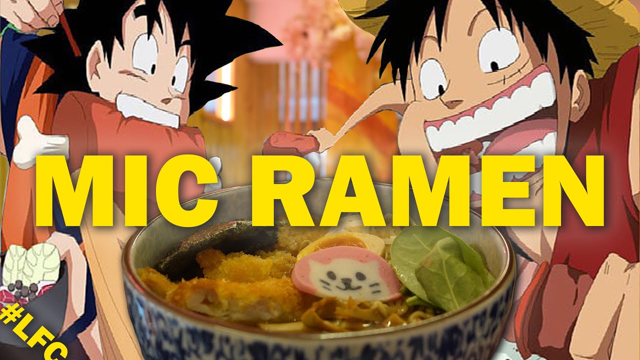 PROVIAMO il RAMEN di GOKU e LUFFY