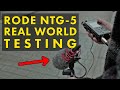 Rode ntg5 urban field recording