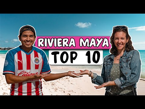 TOP 10 Places to visit in The RIVIERA MAYA - More than just Cancun?👀🌴