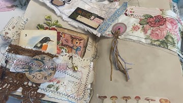 Snippet Roll Embellishing & ideas for using them in journals