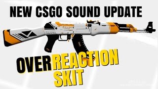 After The AK-47/AWP CSGO Sound Update | (OVEREACTION Skit)