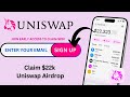 Uniswap airdrop  free 22000 uniswap waitlist  uniswap beta  uniswap android app