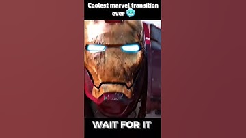 Coolest marvel transition ever 🥶 pt 3 wait for it #shorts #transition #marvel #avengers