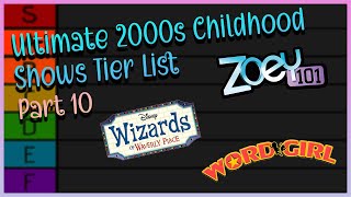 My Ultimate 2000s Childhood Shows Tier List (Finale - Part 10)