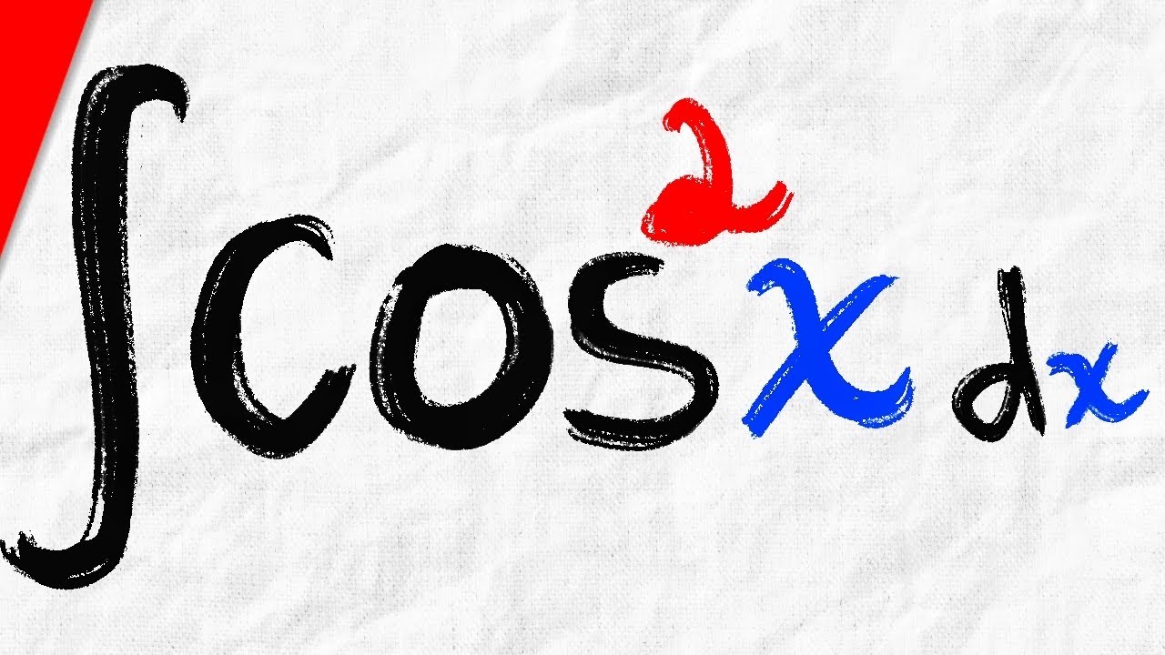 Integral Of Cos 2x Calculus 2 Exercises YouTube Integral Of Cos 2x Calculus 2 Exercises YouTube