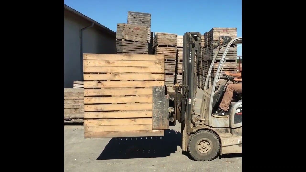 Customized potato box tipper 360 degree