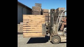 Customized potato box tipper 360 degree