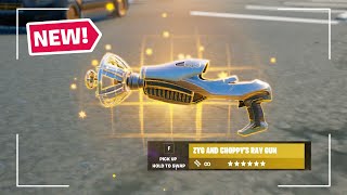How to get *NEW* Mythic Zyg and Choppys Ray Gun in Fortnite - Fortnite Character 18 Location