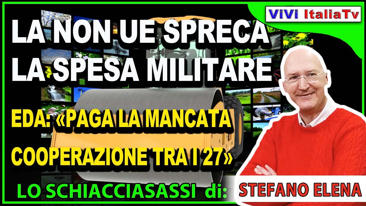 Spesa militare: l’Ue già nel 2025 sborsa 100 mld in più della Russia e Cina