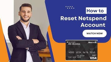 How to Reset Netspend Account | Muhammad Asif Khan 2.0