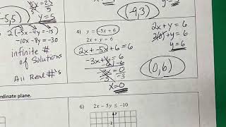 Alg Unit 5 Practice Test; Solutions Video