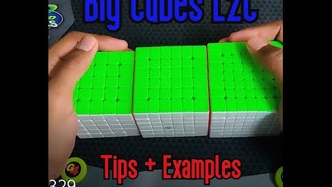 Big Cube Last 2 Centers Tips + Examples