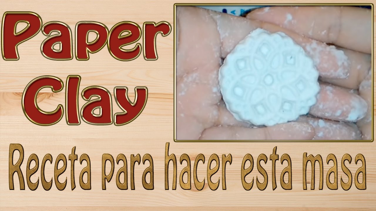 DIY Paper Clay 2013 YouTube
