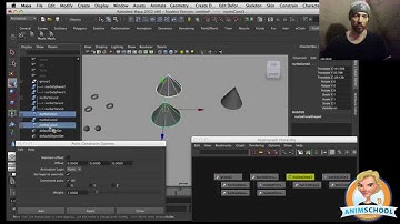 Animation School - AnimSchool Classtime: How To Use Point Constraints