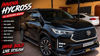 Toyota Innova hycross all accessories 😍 | installation modified#toyota #innovahycross