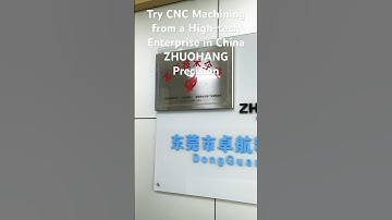 Try CNC Machining from a High-tech Enterprise in China - ZHUOHANG Precision Machining Factory