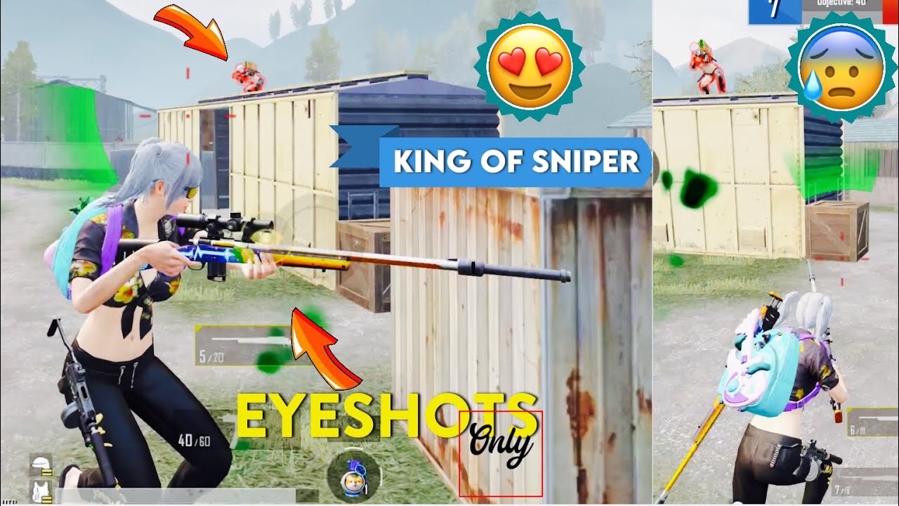 IMPOSSIBLE EYE SHOTS | KING OF SNIPER | TOP TRICK M24 Shots