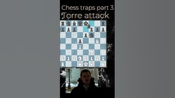 Torre Attack Chess trap #chess #chessopenings #chesstraps