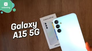 Samsung Galaxy A15 5G | Unboxing en español