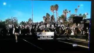 Avon HS @ Rose Bowl parade TV coverage