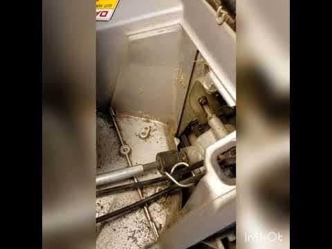 Remove transmission from Honda HR214 lawnmower - YouTube