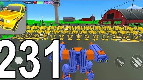 Gangs Wars: Pixel Shooter RP - Gameplay Walkthrough Part 231 - Yellow Robots (Android, iOS)