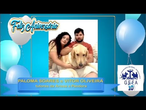 Assista: GEFA 10 anos - Mensagem de PALOMA SOARES e VITOR OLIVEIRA (29/09/2023)