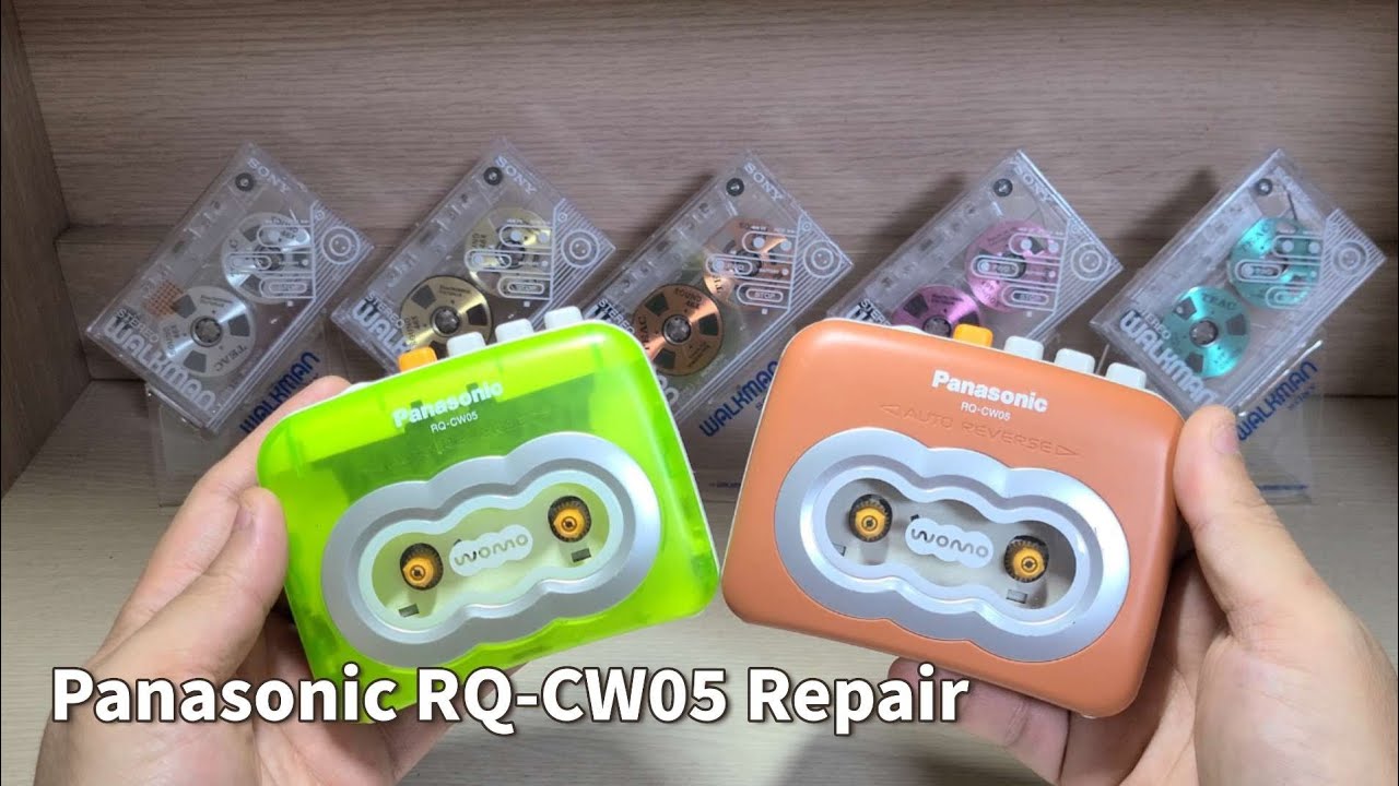 Panasonic RQ-CW05 Repair Cassette Player Walkman - YouTube