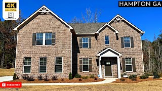 MUST SEE Brand New Home for Sale in Hampton GA  5 Bed, 4 Bath HALF ACRE LOT Hampton GA Real Estate