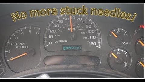 2003-06 GM Truck Stepper Motor Replacement