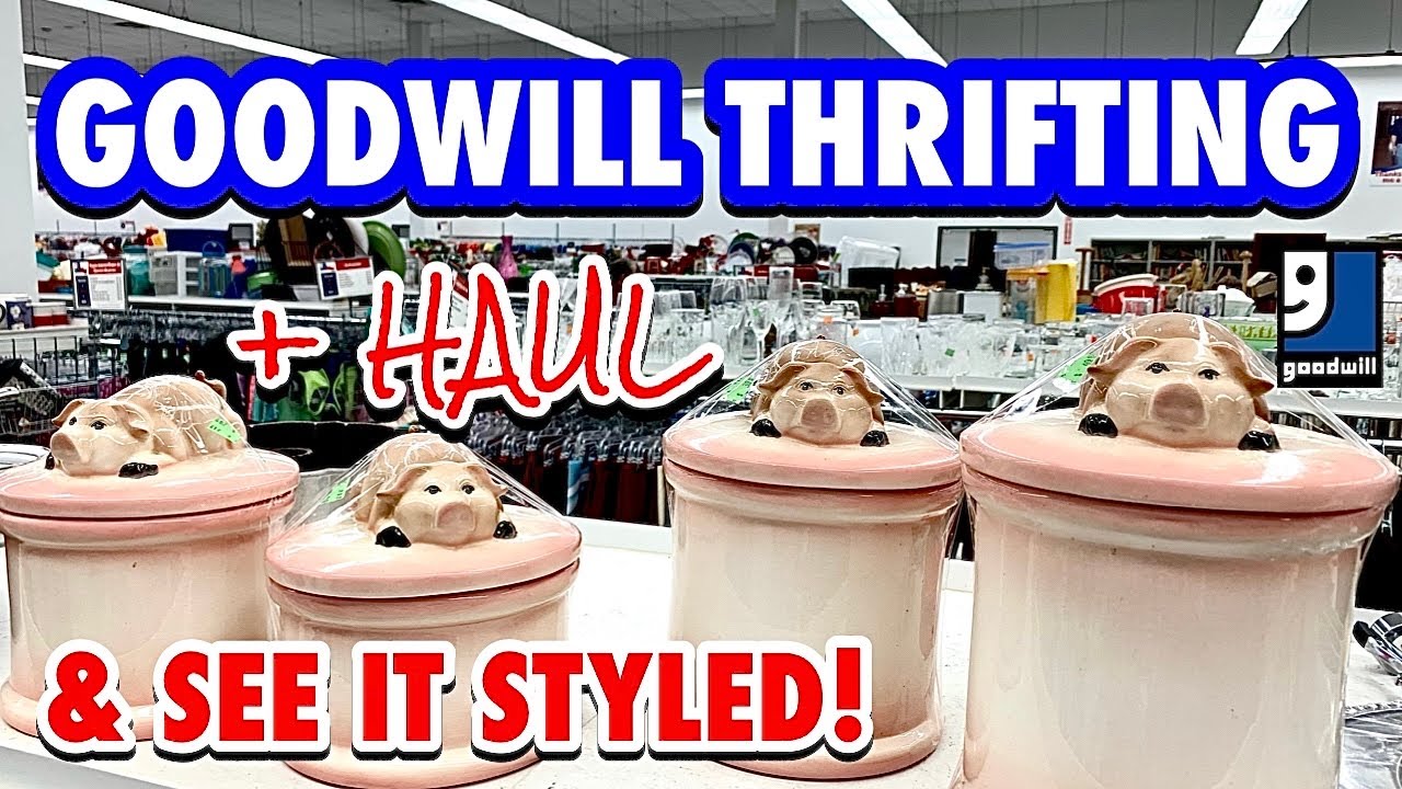 I fell in love with it! GOODWILL THRIFT WITH ME + HAUL - YouTube