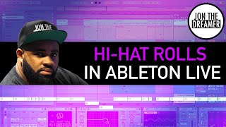 Hi Hat Rolls in Ableton Live 10