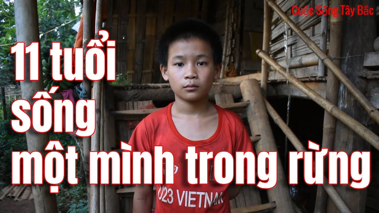 11 TUỔI SỐNG 1 MÌNH TRONG CĂN NHÀ RÁCH NÁT GIỮA BÌA RỪNG - YouTube