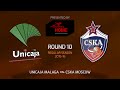 Highlights Unicaja Malaga CSKA Moscow Highlights Unicaja Malaga CSKA Moscow