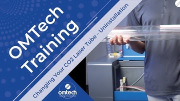 Changing Your CO2 Laser Tube Part 1 - Uninstallation - Training Video - OMTech Laser