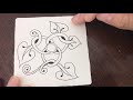 ゼンタングル　Zentangle my tangle #wayroop