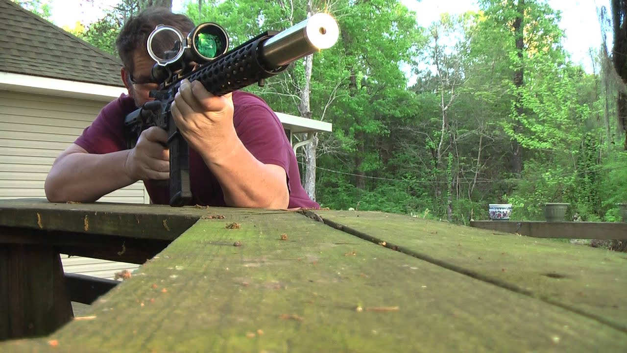 Form 1 Titanium Suppressor Recorded At The Muzzle 300 Blackout YouTube
