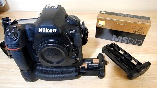 Nikon MS-D12 AA-Type Battery Holder for the MB-D18 Multi Power Battery Pack - A CLOSEUP LOOK