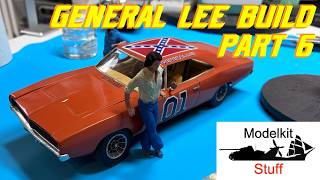 Correcting & detailing up the MPC 1/24 General Lee Part 6