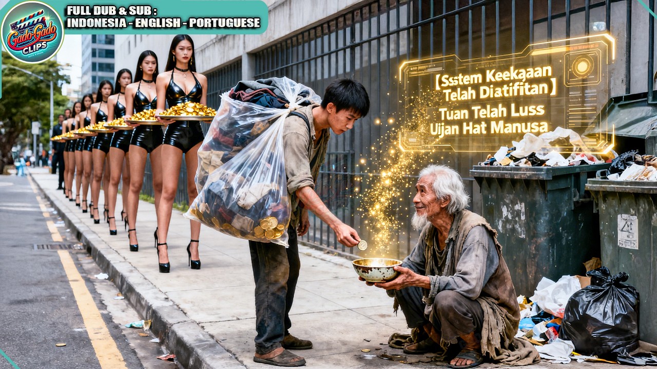 Pemuda Miskin Baik Hati Memberi Pengemis Koin, Ternyata Dewa Rezeki Menyamar Menguji, Hidup Berubah